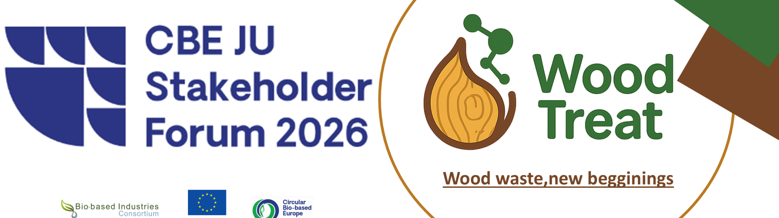 WoodTreat at the CBE JU Stakeholder Forum 2026 in Brussels